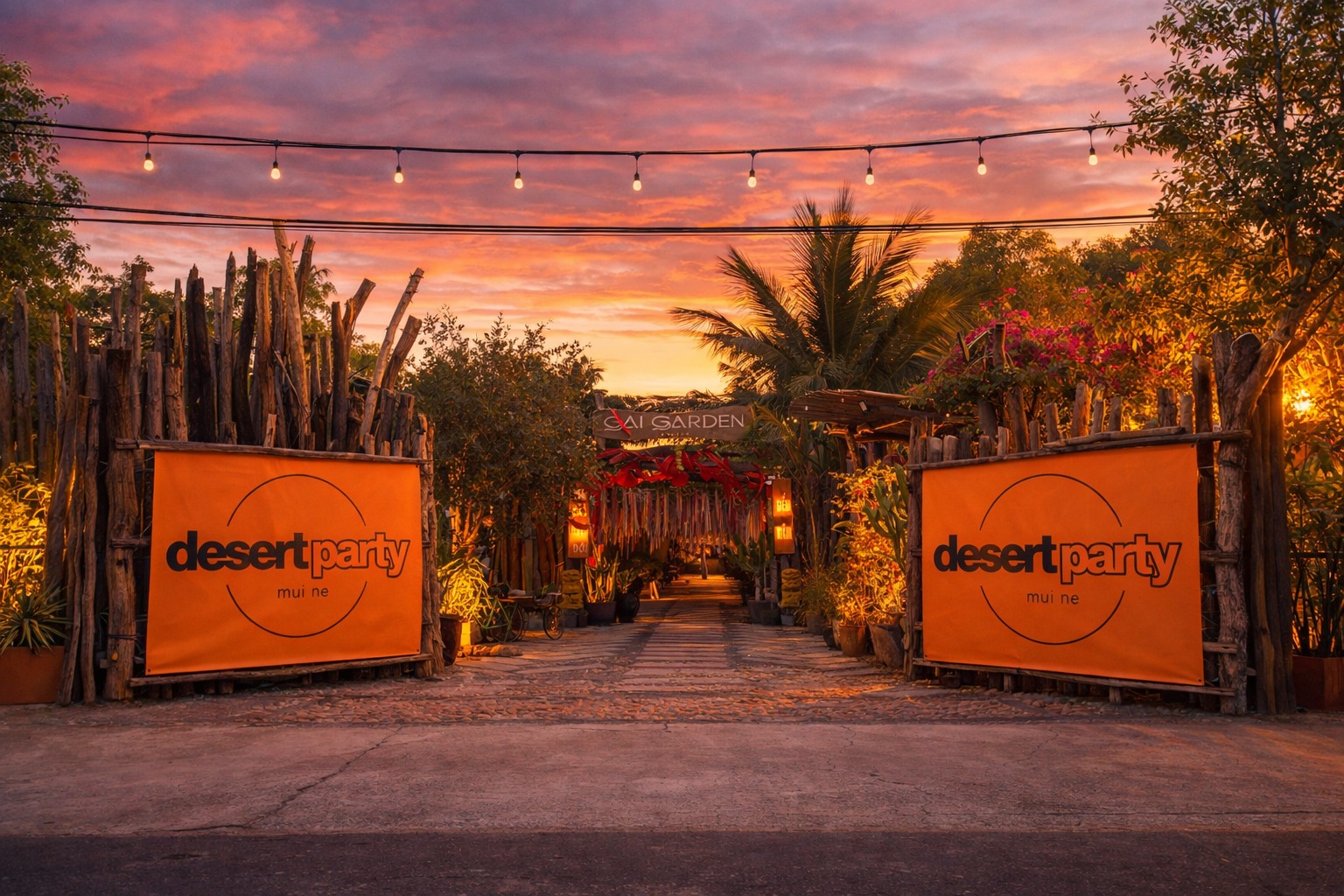 Desert Party Mũi Né Full Moon Weekend May 2026 Saigon Spirits bar partner Vietnam beach festival